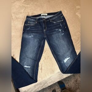 Maurice’s Medium Wash High Waisted Jeans 30W long